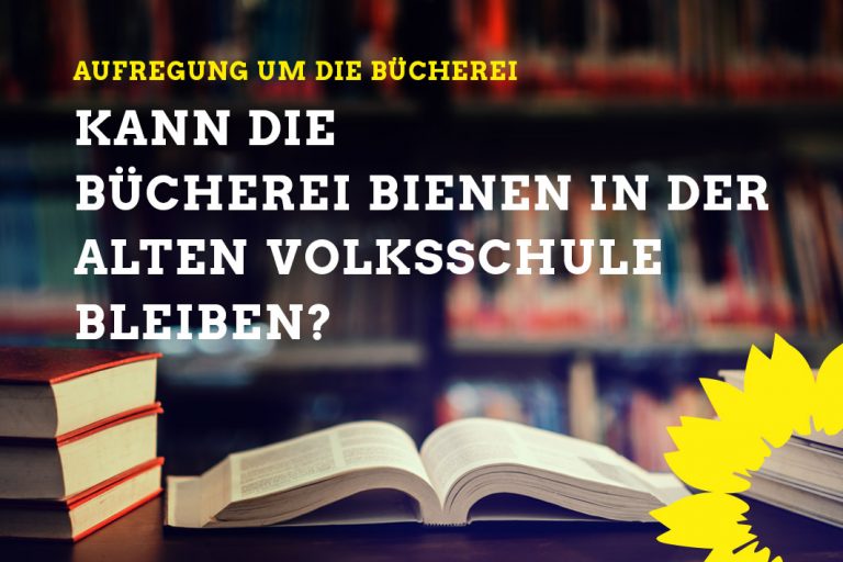 Aufregung um Bücherei Bienen