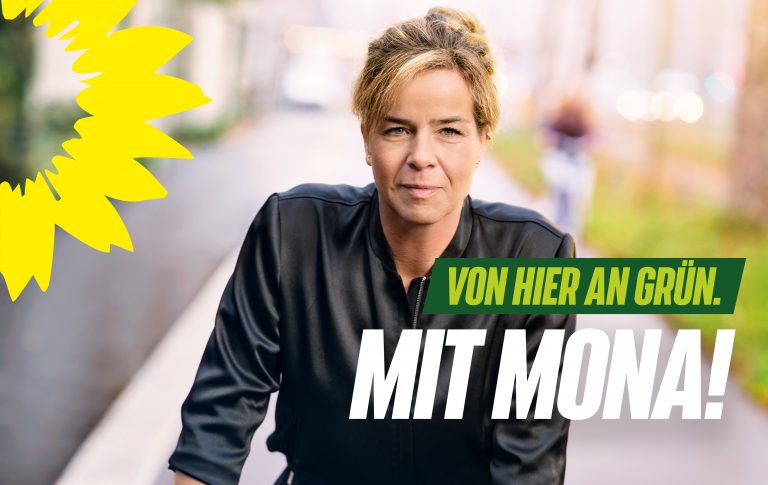 Mona Neubaur, Norwich Rüße und Volkhard Wille am 06. Mai in Rees