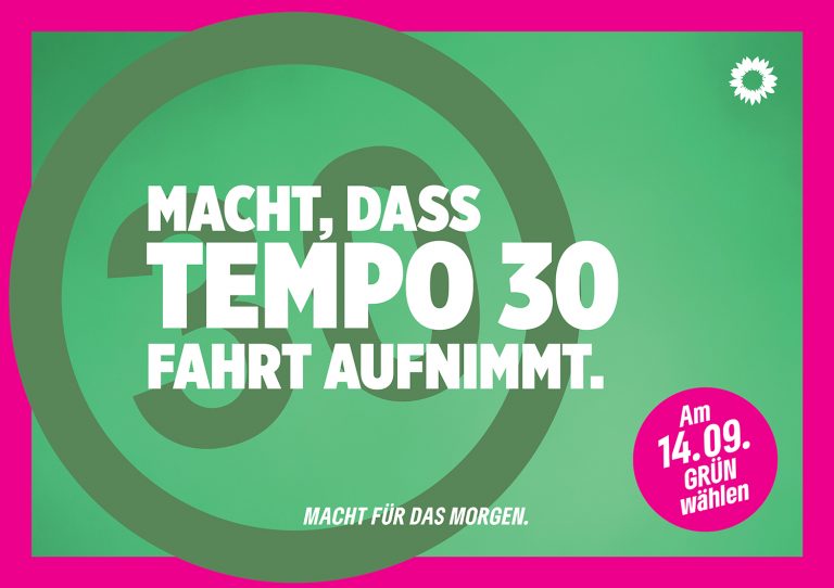 Tempo 30 nimmt Fahrt auf!